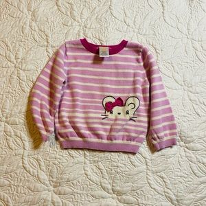 Gymboree Miss Mouse sweater